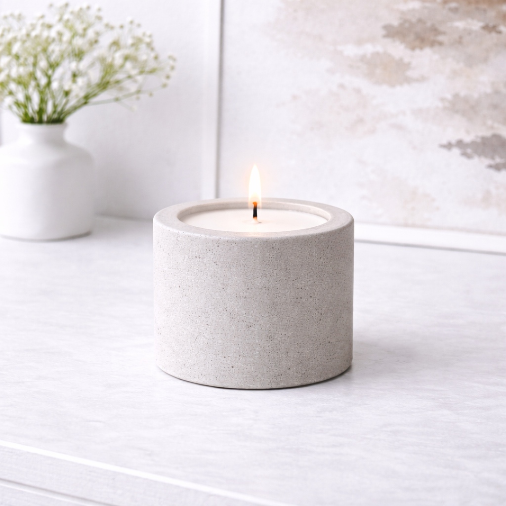 Kerzenhalter aus beton